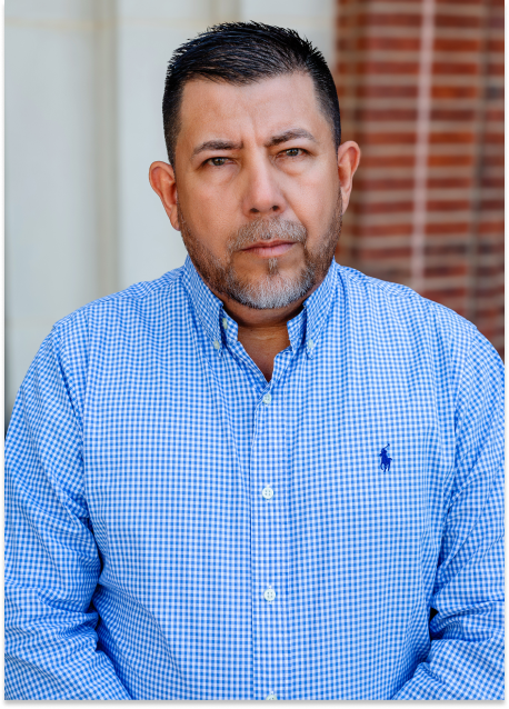 portrait of Vice President Jorge Reyes.